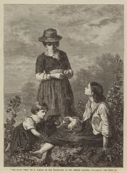 Die Rivalen-Haustiere, in der Ausstellung in der Französischen Galerie, Pall-Mall